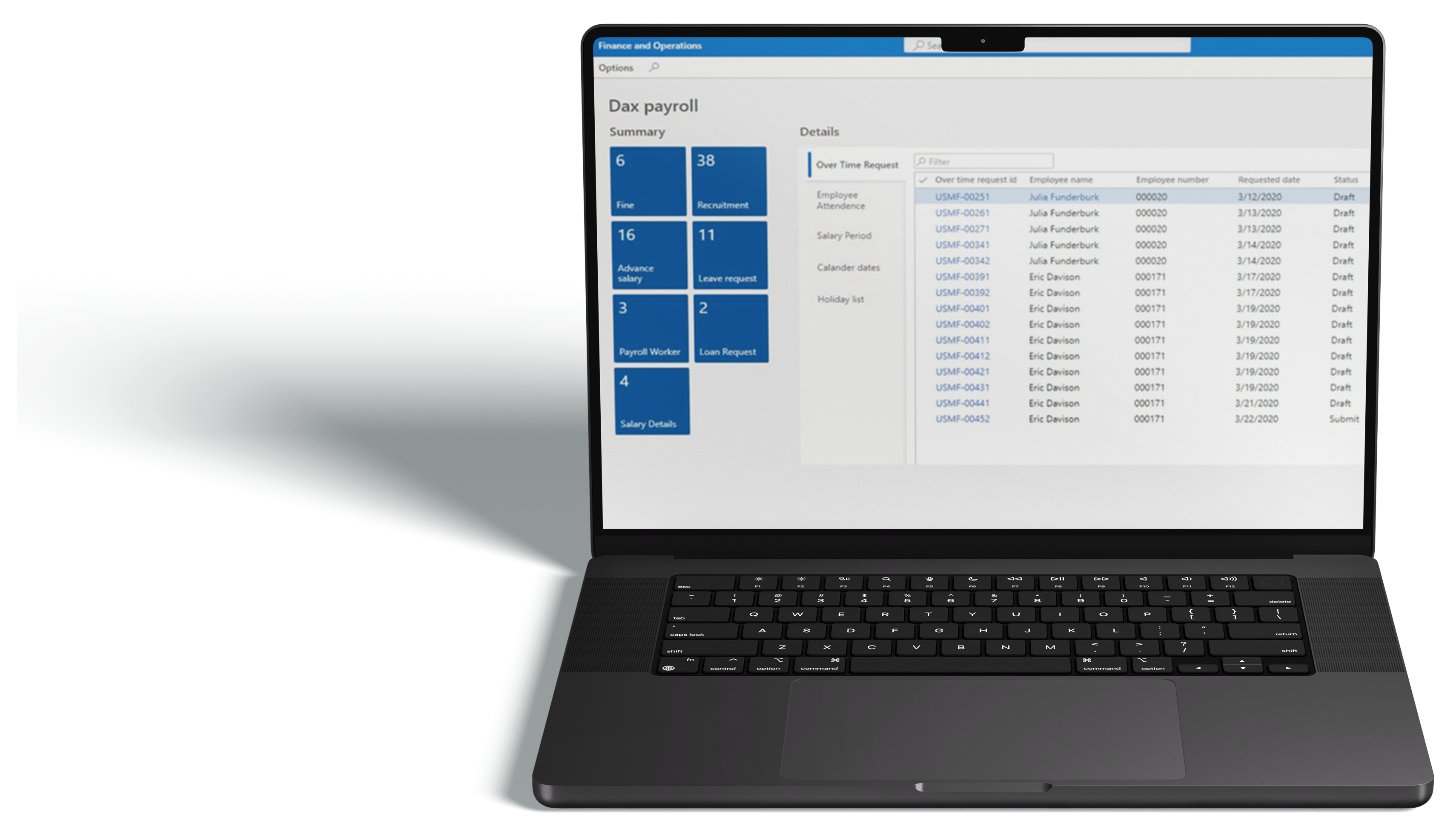 QHSE Software Interface